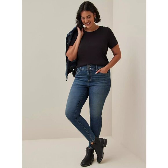 Torrid Plus Size Jegging Skinny High-Rise Jean 14T - Picture 1 of 8